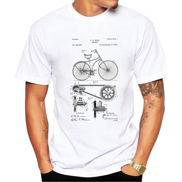 bicycle analysis design printed male tees casual hipster fashion men's short sleeve bicycle patent 1899 t-shirt plus size
bicycle analysis design printed male tees casual hipster fashion men's short sleeve bicycle patent 1899 t-shirt plus size