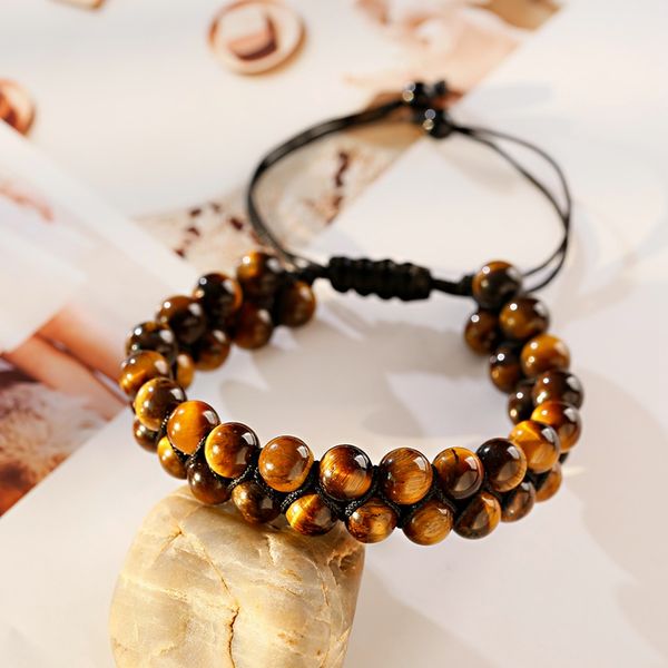 fashion men tiger eye natutal stone beaded braided bracelet bangles handmade double layer lapis lazuli bracelets hommes, Golden;silver
fashion men tiger eye natutal stone beaded braided bracelet bangles handmade double layer lapis lazuli bracelets hommes, Golden;silver