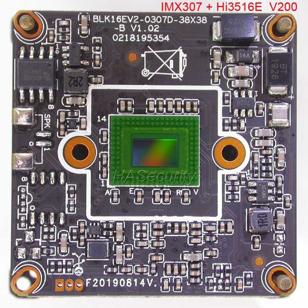 ipc (1080p) 1/2.8" sony starvis imx307 cmos image sensor + hi3516e v200 cctv ip camera pcb board module (optional parts)
ipc (1080p) 1/2.8" sony starvis imx307 cmos image sensor + hi3516e v200 cctv ip camera pcb board module (optional parts)