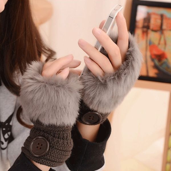 женский зимний теплый прекрасный fingerless knit typing варежки для женщин cute половина finger soft искусственного меха с пуговицами девушк, Blue;gray
женский зимний теплый прекрасный fingerless knit typing варежки для женщин cute половина finger soft искусственного меха с пуговицами девушк, Blue;gray