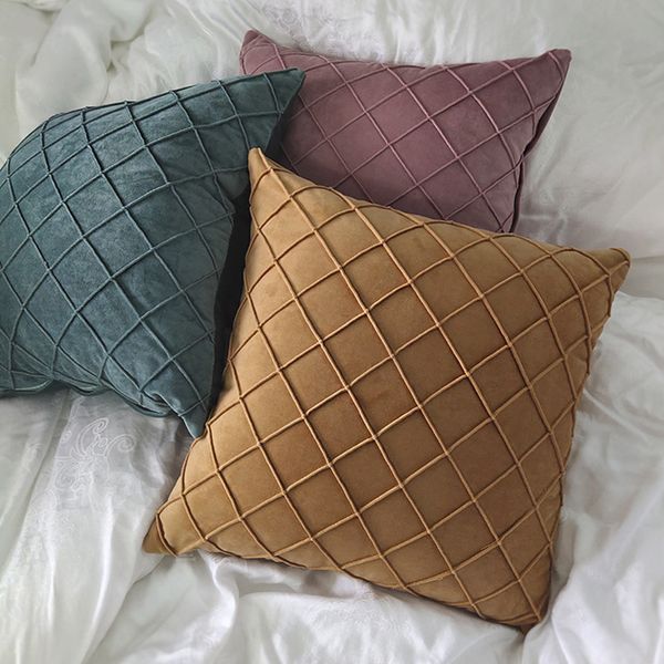 pillow case plaid style plush cover for living room decorative soft throw bed
pillow case plaid style plush cover for living room decorative soft throw bed