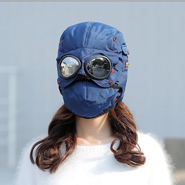 1pcs new fashion warm cap winter men original design winter hats for women kids waterproof hood hat with glasses cool balaclava
1pcs new fashion warm cap winter men original design winter hats for women kids waterproof hood hat with glasses cool balaclava