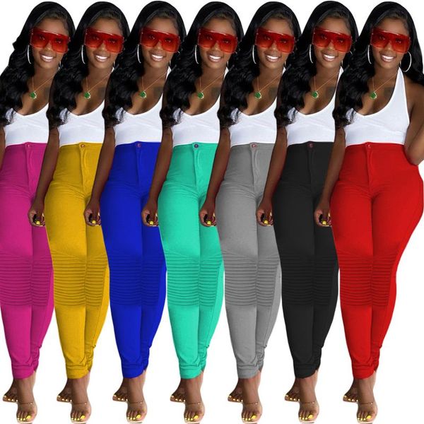 women's pants & capris 38yy5211 autumn winter women casual fashion home sports solid knee pleated skinny joggers 2021, Black;white
women's pants & capris 38yy5211 autumn winter women casual fashion home sports solid knee pleated skinny joggers 2021, Black;white