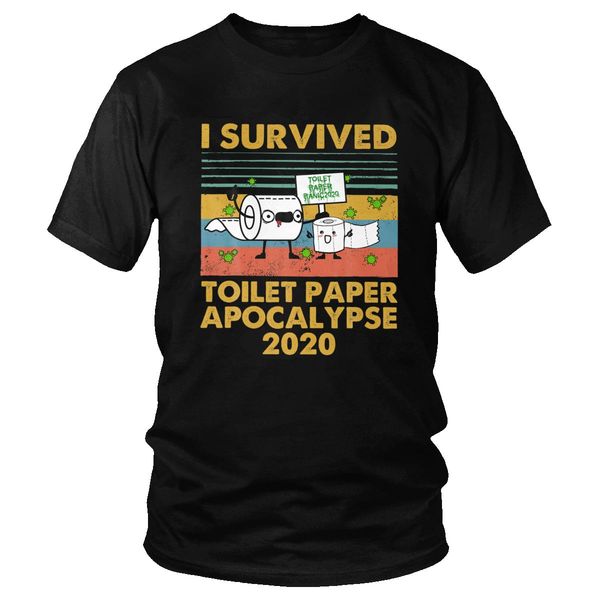 funny men t shirt i survived toilet paper apocalypse 2020 t-shirt men leisure 100% cotton short sleeves quarantined tees
funny men t shirt i survived toilet paper apocalypse 2020 t-shirt men leisure 100% cotton short sleeves quarantined tees