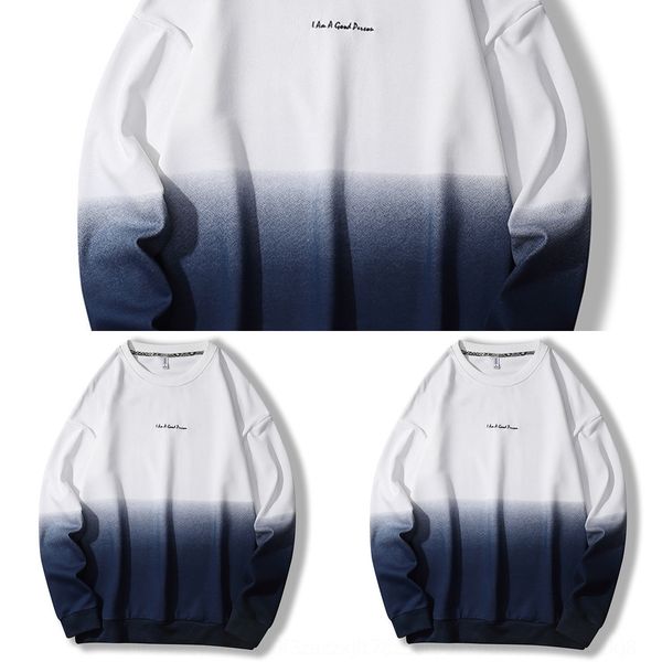 men's round neck 2019 new spring and autumn korean fashion brand sweatersweater sweater trendy student all-match gradient casual wea, Black
men's round neck 2019 new spring and autumn korean fashion brand sweatersweater sweater trendy student all-match gradient casual wea, Black