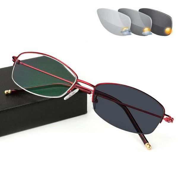 sunglasses titanium alloy sun pochromic reading glasses woman non spherical lenses eyeglasses (+1.0 +1.5 +2.0 +2.5 +3.0 +3.5+4.0 ), White;black
sunglasses titanium alloy sun pochromic reading glasses woman non spherical lenses eyeglasses (+1.0 +1.5 +2.0 +2.5 +3.0 +3.5+4.0 ), White;black
