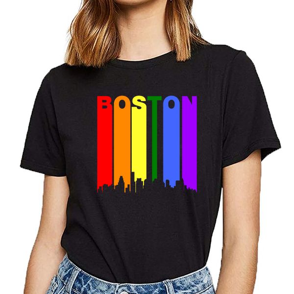 t shirt women boston massachusetts rainbow lgbt gay pride fit inscriptions short female tshirt
t shirt women boston massachusetts rainbow lgbt gay pride fit inscriptions short female tshirt