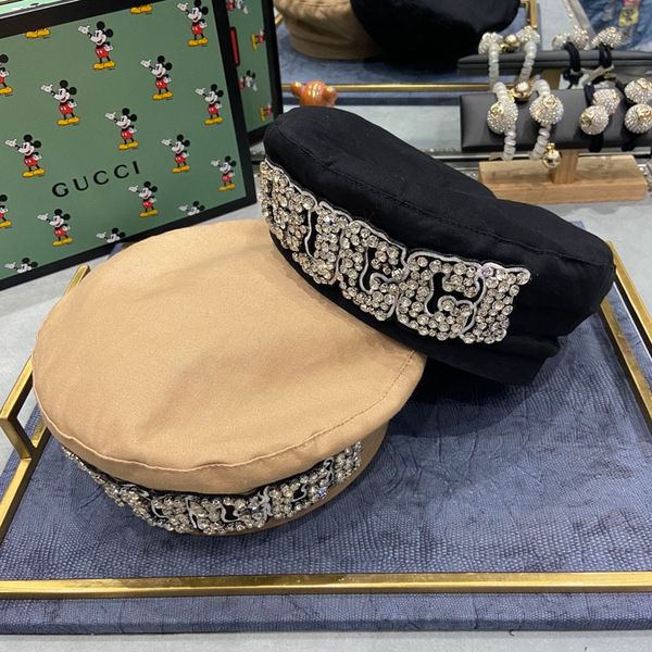 Diamond letter beret Designer scarf bucket hat hat baseball cap ladies luxury designer scarf silk designer turban
Diamond letter beret Designer scarf bucket hat hat baseball cap ladies luxury designer scarf silk designer turban