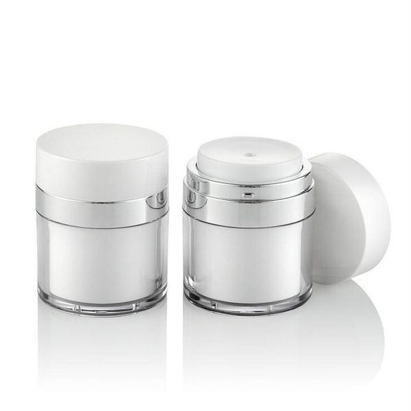 storage bottles & jars 15g 30g 50g vacuum press cream jar fashion acrylic bottle white airless pump lotion skin care 10pcs/lot
storage bottles & jars 15g 30g 50g vacuum press cream jar fashion acrylic bottle white airless pump lotion skin care 10pcs/lot