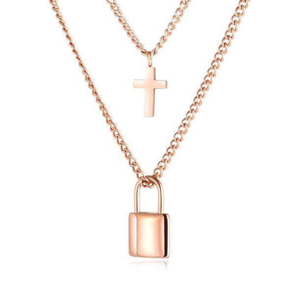 showtime kpop necklace women long chain boho jewelry stainless steel necklace gold pendant cross jewellery lock choker, Silver
showtime kpop necklace women long chain boho jewelry stainless steel necklace gold pendant cross jewellery lock choker, Silver
