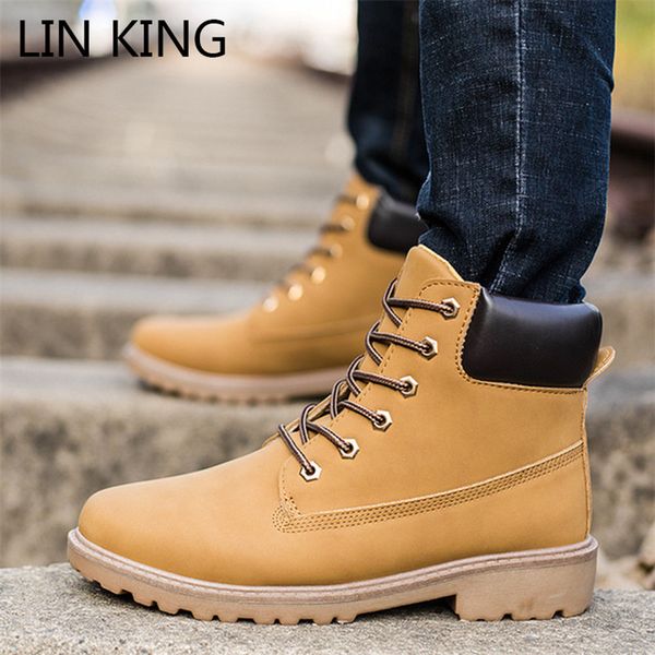 lin king winter men boots outdoor snow ankle boots male lace up anti-slip booties sneakers plus size 46 zapatos de hombre, Black
lin king winter men boots outdoor snow ankle boots male lace up anti-slip booties sneakers plus size 46 zapatos de hombre, Black