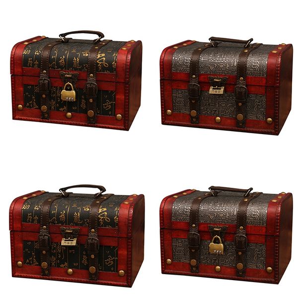 women girls ring necklace chinese style retro treasure vintage wooden treasure case jewelry storage box holder organizer, Pink;blue
women girls ring necklace chinese style retro treasure vintage wooden treasure case jewelry storage box holder organizer, Pink;blue