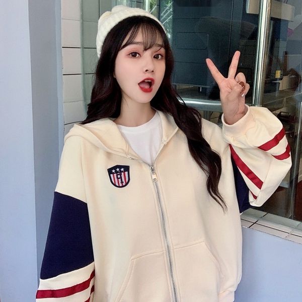 miss zuo is herewomen's sweater new long-sleeved thin zipper cardigan autumn korean style loose ins fashionable coat zippersweater zipp, Black
miss zuo is herewomen's sweater new long-sleeved thin zipper cardigan autumn korean style loose ins fashionable coat zippersweater zipp, Black