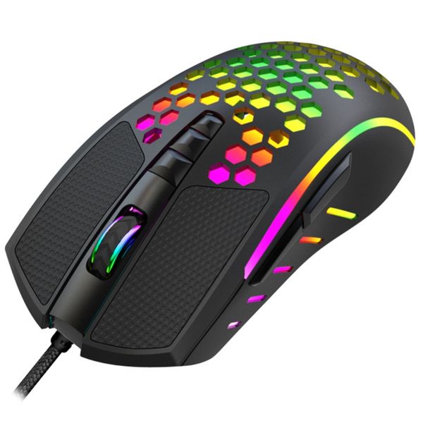 8 keys colorful rgb light weight wired mouse hollow-out honeycomb shell gaming mouce mice 6 dpi adjustable
8 keys colorful rgb light weight wired mouse hollow-out honeycomb shell gaming mouce mice 6 dpi adjustable
