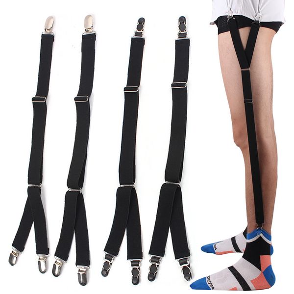 gourd buckle design mens shirt stays garters y shape adjustable elastic shirt holders straps sock non-slip clamps leg suspenders, Black;white
gourd buckle design mens shirt stays garters y shape adjustable elastic shirt holders straps sock non-slip clamps leg suspenders, Black;white