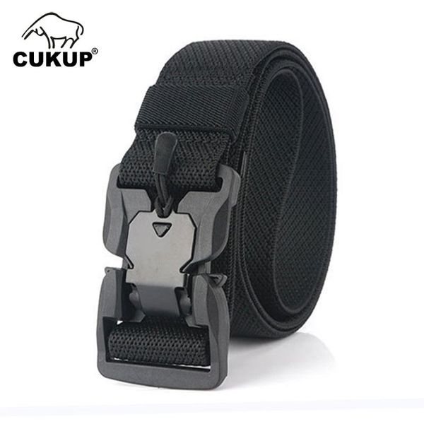 cukup 2020 new design quality twill elastic belt unique magnetic buckle leisure multi colors optional nylon belt for men cbck197, Black;brown
cukup 2020 new design quality twill elastic belt unique magnetic buckle leisure multi colors optional nylon belt for men cbck197, Black;brown