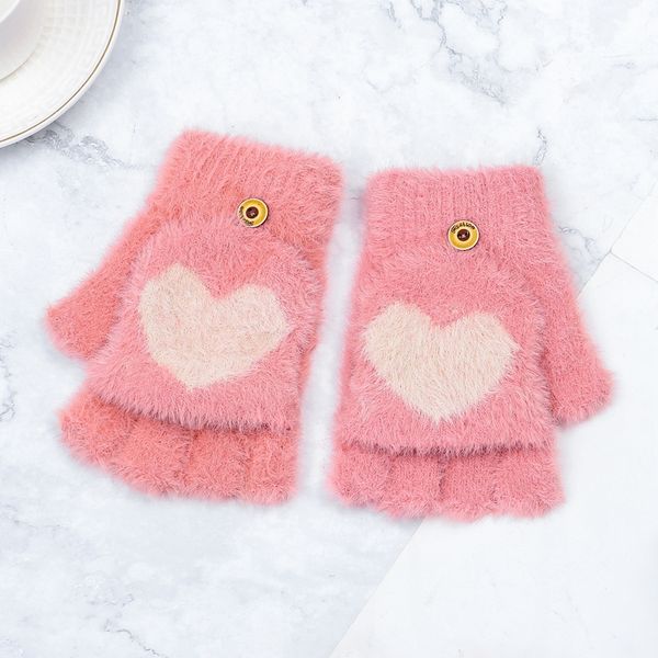 five fingers gloves fingerless mittens winter women knitted keep warm ladies pink heart wool half finger female hand wrist, Blue;gray
five fingers gloves fingerless mittens winter women knitted keep warm ladies pink heart wool half finger female hand wrist, Blue;gray