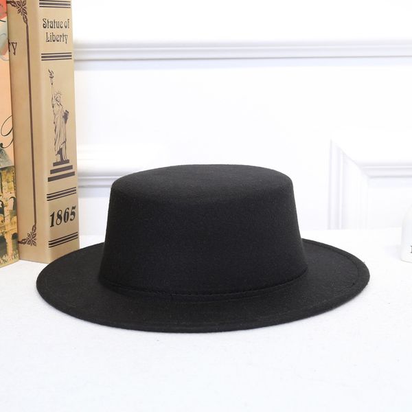 stingy brim hats women fall winter vintage classic retro jazz ladies warm female fashion fedoras bucket cotton felt caps flat hat casual, Blue;gray
stingy brim hats women fall winter vintage classic retro jazz ladies warm female fashion fedoras bucket cotton felt caps flat hat casual, Blue;gray