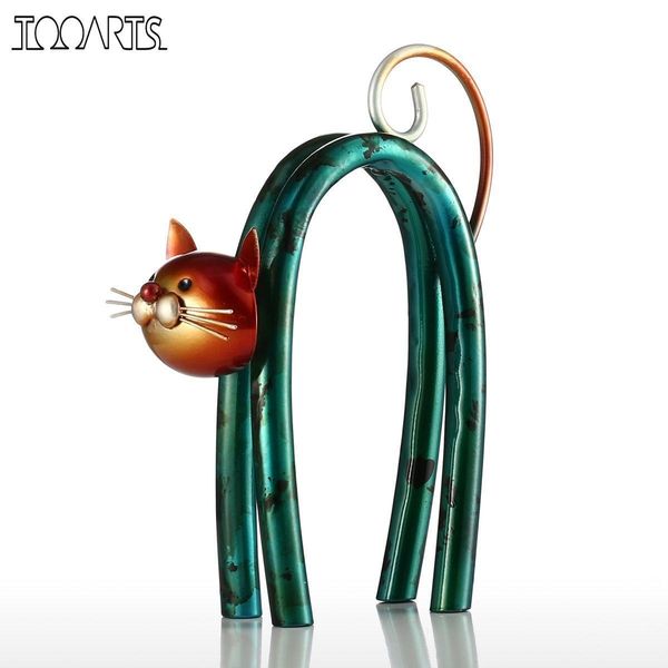 tooarts cat figurines iron figurine metal design spring little cat modern tyle art home decoration craft gift for home t200331
tooarts cat figurines iron figurine metal design spring little cat modern tyle art home decoration craft gift for home t200331