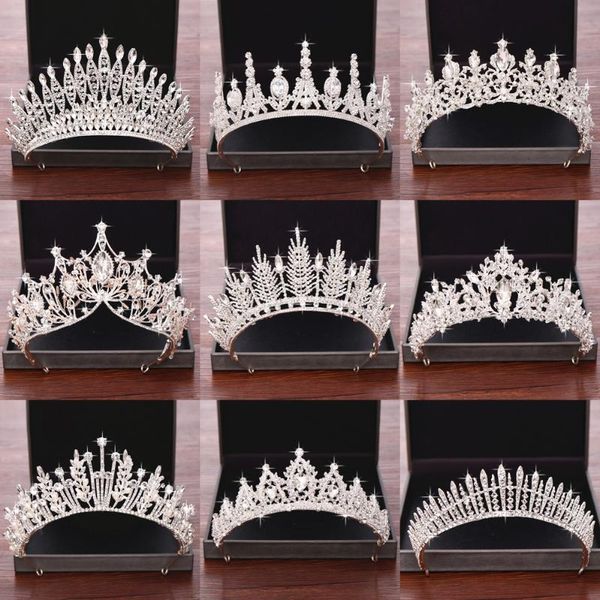 wedding hair accessories bridal crowns and tiaras silver color crystal rhinestone wedding crown bride tiara headpiece diadem, Golden;silver
wedding hair accessories bridal crowns and tiaras silver color crystal rhinestone wedding crown bride tiara headpiece diadem, Golden;silver