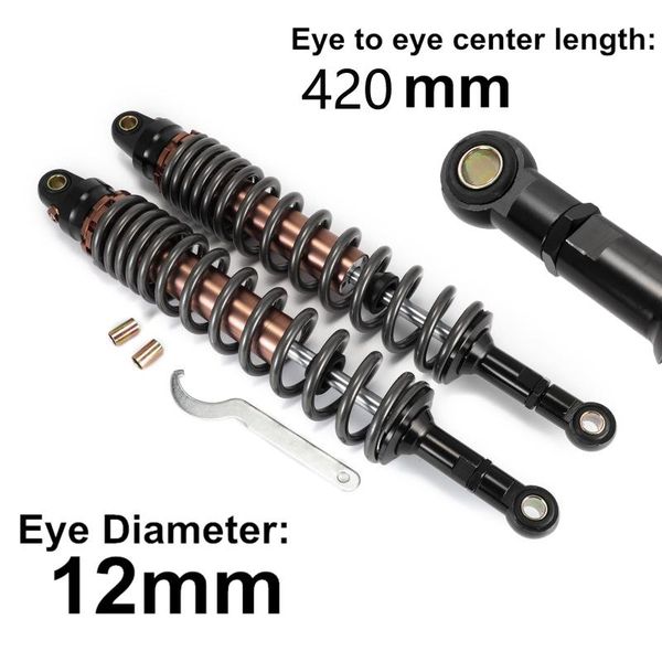 2pcs амортизатор задний 420мм atv quad scooter аксессуар двигателя мотоцикла air damping регулируемая подвеска dir карманный велосипед
2pcs амортизатор задний 420мм atv quad scooter аксессуар двигателя мотоцикла air damping регулируемая подвеска dir карманный велосипед