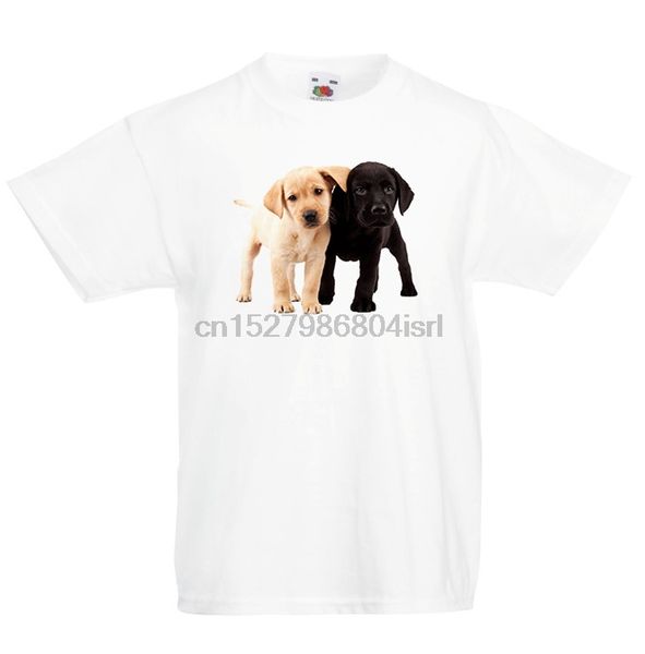 labrador kids t-shirt children boys girls dog puppy black & white 
labrador kids t-shirt children boys girls dog puppy black & white