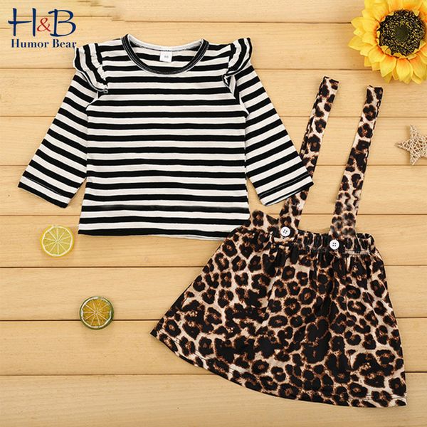 humor bear 2020 new girls sets autumn striped t-shirt long sleeve leopard print dress 2pcstoddler kids clothes, White
humor bear 2020 new girls sets autumn striped t-shirt long sleeve leopard print dress 2pcstoddler kids clothes, White