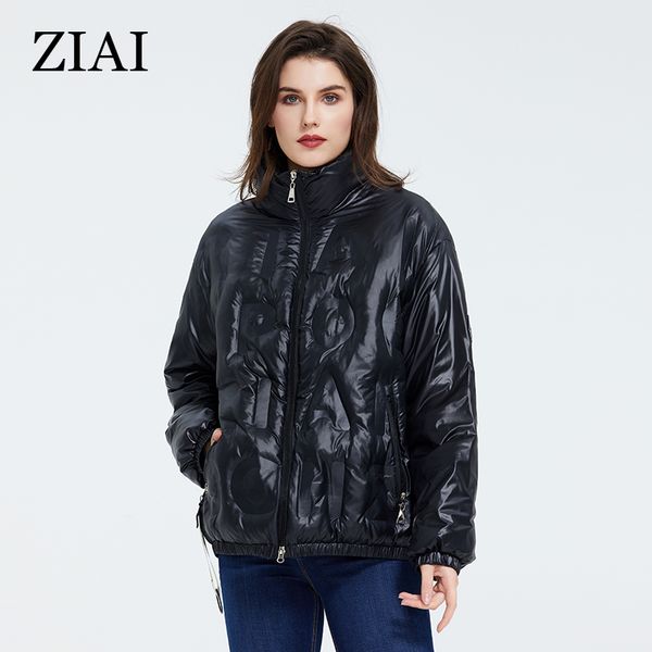ziai 2020 winter parka jacket women short fashion warm solid coat waterproof outwear zipper long sleeve zr-3019, Black
ziai 2020 winter parka jacket women short fashion warm solid coat waterproof outwear zipper long sleeve zr-3019, Black