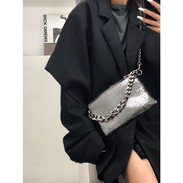 bags women sequins bling shoulder crossbody bag chains sliver new fashion wild luxury designer 2020 summer
bags women sequins bling shoulder crossbody bag chains sliver new fashion wild luxury designer 2020 summer