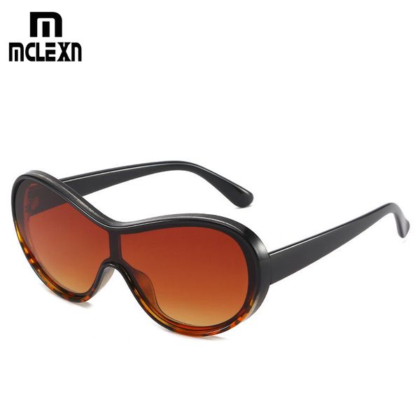 sunglasses mclexn brand designer big one-piece double colors men women shades windproof eyewear sunglasse, White;black
sunglasses mclexn brand designer big one-piece double colors men women shades windproof eyewear sunglasse, White;black
