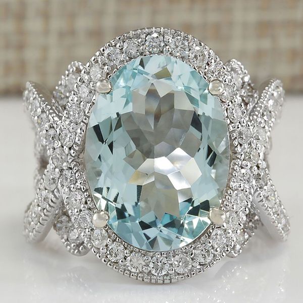 cluster rings classic big oval sky blue zircon for women jewelry wedding engagement gift luxury crystal stone silver color 30k012, Golden;silver
cluster rings classic big oval sky blue zircon for women jewelry wedding engagement gift luxury crystal stone silver color 30k012, Golden;silver