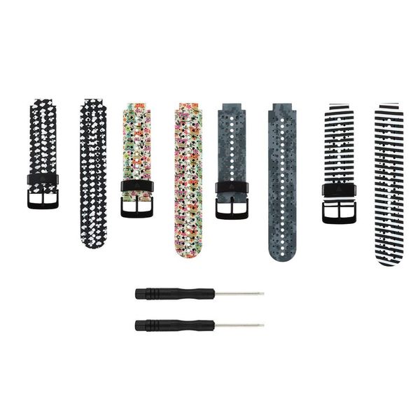 (230hs) 4pack-b soft silicone replacement watch band for garmin forerunner 230 /235/235lite/ 220 / 620 / 630 / 735 smart watch
(230hs) 4pack-b soft silicone replacement watch band for garmin forerunner 230 /235/235lite/ 220 / 620 / 630 / 735 smart watch
