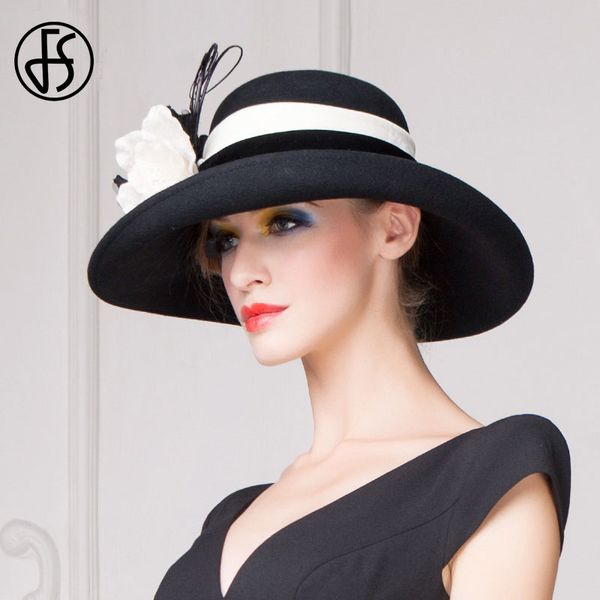 stingy brim hats fs large black hat wide fedora for women wool felt winter bowler cloche sombrero femme, Blue;gray
stingy brim hats fs large black hat wide fedora for women wool felt winter bowler cloche sombrero femme, Blue;gray