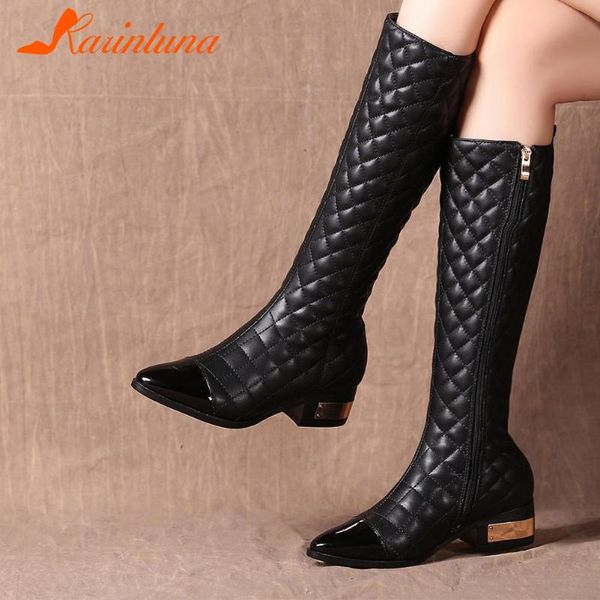 karin 2020 new arrivals plus size 45 thick heels mid calf boots woman shoes zip up autumn winter boots female, Black
karin 2020 new arrivals plus size 45 thick heels mid calf boots woman shoes zip up autumn winter boots female, Black
