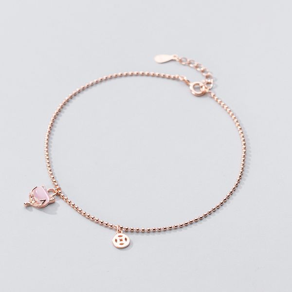 miqiao 2020 new bracelet on the leg anklet women's 925 sterling silver foot bracelet women jewelry female leg chain jewels, Red;blue
miqiao 2020 new bracelet on the leg anklet women's 925 sterling silver foot bracelet women jewelry female leg chain jewels, Red;blue