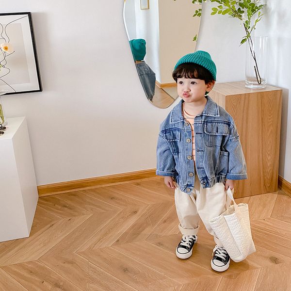 autumn new styles 2020 fashion loose denim jackets for boys children casual oversized coats 1-7y, Blue;gray
autumn new styles 2020 fashion loose denim jackets for boys children casual oversized coats 1-7y, Blue;gray