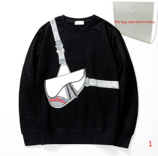 fashion cross bag print hoodies 20fw men sweatshirts for men sweater spring pullovers streetwear hooded homme 2 colors size m-2xl, Black
fashion cross bag print hoodies 20fw men sweatshirts for men sweater spring pullovers streetwear hooded homme 2 colors size m-2xl, Black