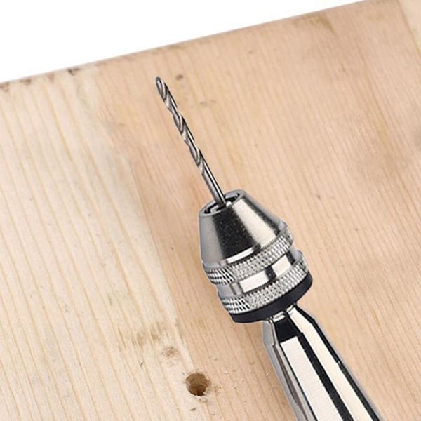 woodworking drilling rotary tools manual drill 10pcs twists drill bit mini micro aluminum alloy hand with keyless chuck
woodworking drilling rotary tools manual drill 10pcs twists drill bit mini micro aluminum alloy hand with keyless chuck
