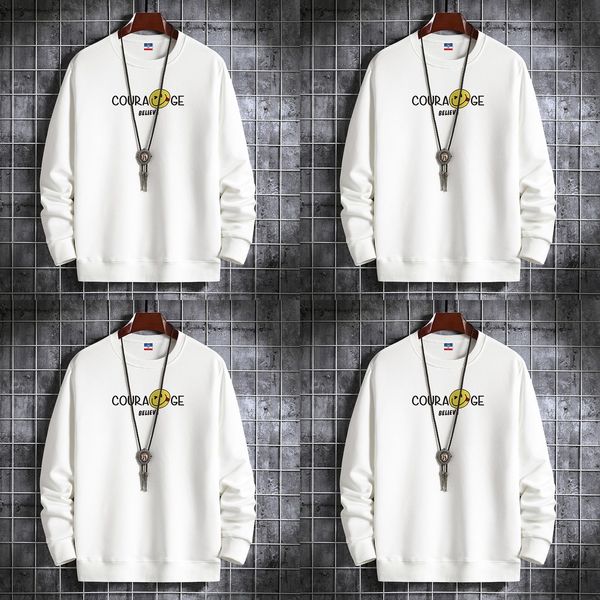 2020 spring and autumn pullover pullovercoat pullovernew sweater men's round neck loose pullover ins coat trendy pattern jegm7, Black
2020 spring and autumn pullover pullovercoat pullovernew sweater men's round neck loose pullover ins coat trendy pattern jegm7, Black