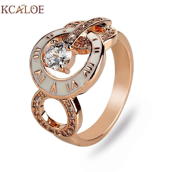 kcaloe brand women rings gold/rose gold color cubic zirconia rhinestone drip oil fashion roman numerals female ring anillos, Golden;silver
kcaloe brand women rings gold/rose gold color cubic zirconia rhinestone drip oil fashion roman numerals female ring anillos, Golden;silver
