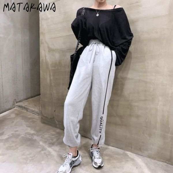 спортивные повседневные брюки matakawa осень новая обувь sweatpants женская 2020 высокая талия блудницы шаровары, Black;white
спортивные повседневные брюки matakawa осень новая обувь sweatpants женская 2020 высокая талия блудницы шаровары, Black;white