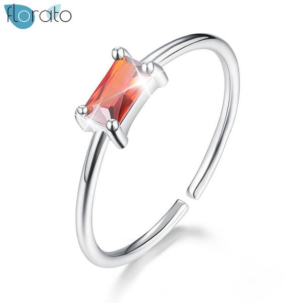 cluster rings 925 sterling silver for women blue/white/green/red rectangular zircon crystal adjustment open ring engagement wedding, Golden;silver
cluster rings 925 sterling silver for women blue/white/green/red rectangular zircon crystal adjustment open ring engagement wedding, Golden;silver