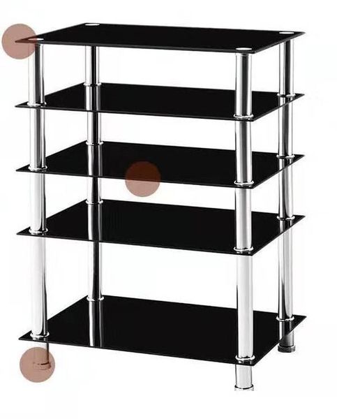 tv mount bracket stand floor tempered glass stainless steel frame 5-tier media multi-function c0049 us stock
tv mount bracket stand floor tempered glass stainless steel frame 5-tier media multi-function c0049 us stock