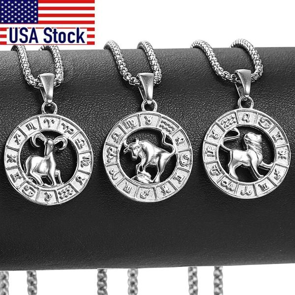 silver color 12 horoscope zodiac sign pendant necklace for women men stainless steel constellations jewelry gift dropship kp656
silver color 12 horoscope zodiac sign pendant necklace for women men stainless steel constellations jewelry gift dropship kp656