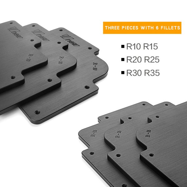 woodworking trimming tools wood trimming machine r corner fillet router table corner jig radius chamfer profile template r10/r35
woodworking trimming tools wood trimming machine r corner fillet router table corner jig radius chamfer profile template r10/r35