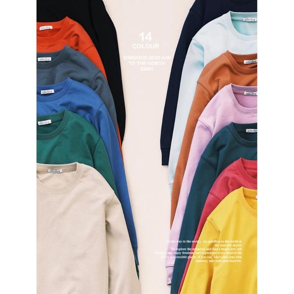 simwood 2020 autumn winter new hoodies men texture cotton-blend jersey sweatshirt basic jogger o-neck plus size hoodie sj110755, Black
simwood 2020 autumn winter new hoodies men texture cotton-blend jersey sweatshirt basic jogger o-neck plus size hoodie sj110755, Black