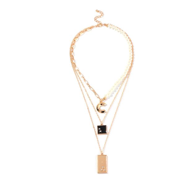 pendant necklaces alloy pearl moon square necklace for women jewelry collares friends chains accessories aesthetics suspension xl10143, Silver
pendant necklaces alloy pearl moon square necklace for women jewelry collares friends chains accessories aesthetics suspension xl10143, Silver