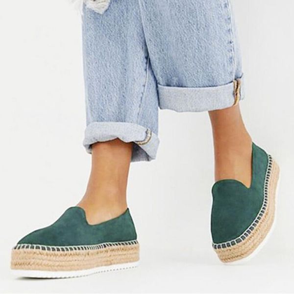 summer platform loafers women lazy shoes slip-on summer thick casual sneakers breathable weaving flat single shoes chaussures, Black
summer platform loafers women lazy shoes slip-on summer thick casual sneakers breathable weaving flat single shoes chaussures, Black