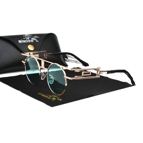 sunglasses vintage round metal frame punk men women brand designer eyewear retro candy sun glasses fashion fml, White;black
sunglasses vintage round metal frame punk men women brand designer eyewear retro candy sun glasses fashion fml, White;black