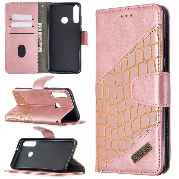 for huawei y6p 2020 case flip cover stand wallet pu leather color matching crocodile with card slot for huawei y5p 2020/honor 9s
for huawei y6p 2020 case flip cover stand wallet pu leather color matching crocodile with card slot for huawei y5p 2020/honor 9s